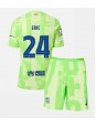 Barcelona Eric Garcia #24 Replika Tredje Kläder Barn 2024-25 Kortärmad (+ byxor)